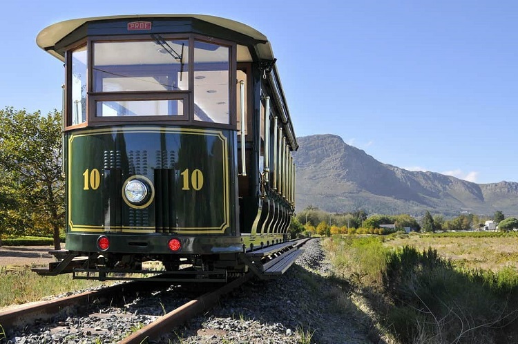 Hop on the Franschhoek Wine Tram