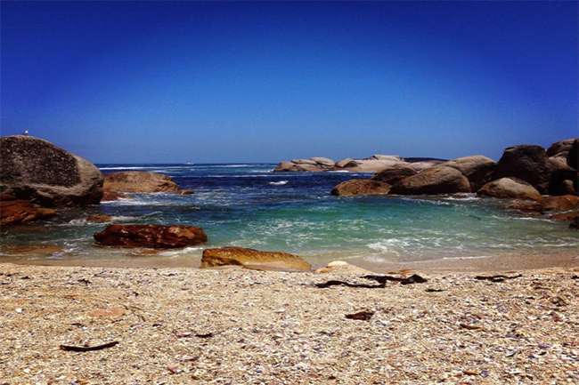 Beta beach, one of THE Cape Town beaches.